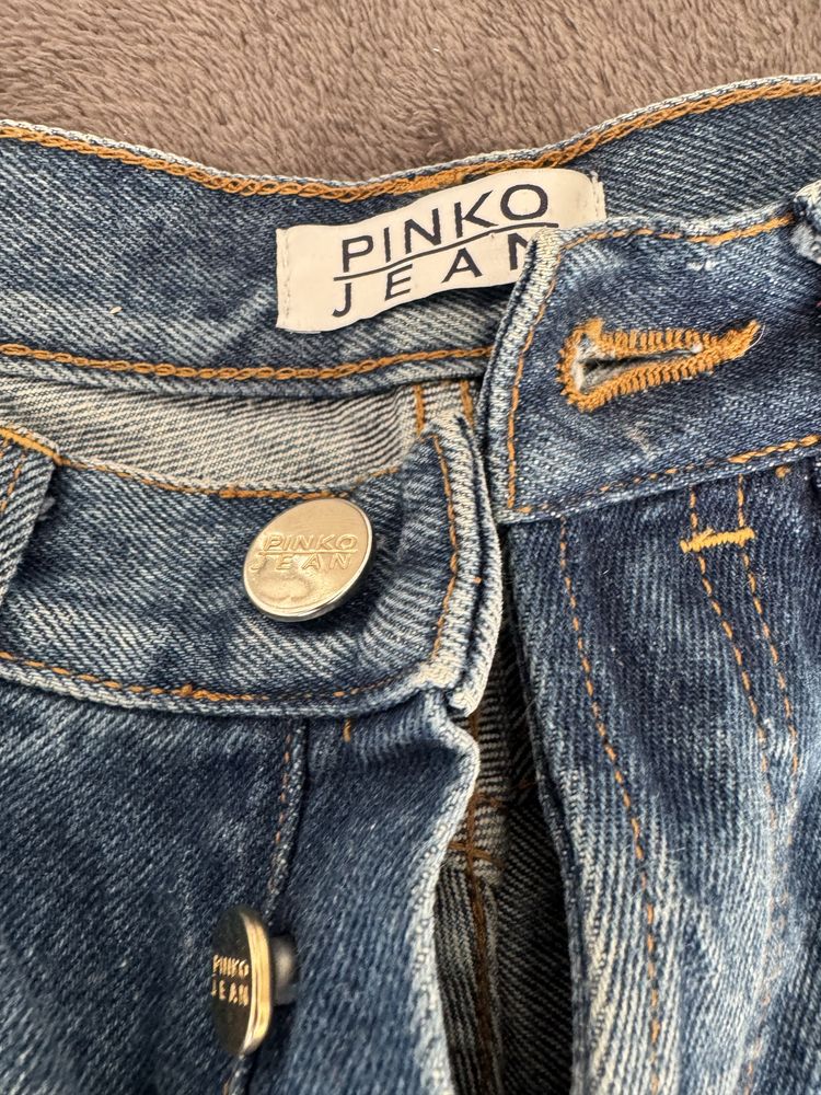 Дънкови къси панталони Off-white и Pinko Jeans