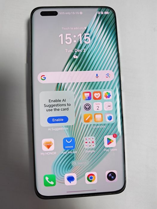 Honor magic 5 pro 12GbRam 512Gb памет Green