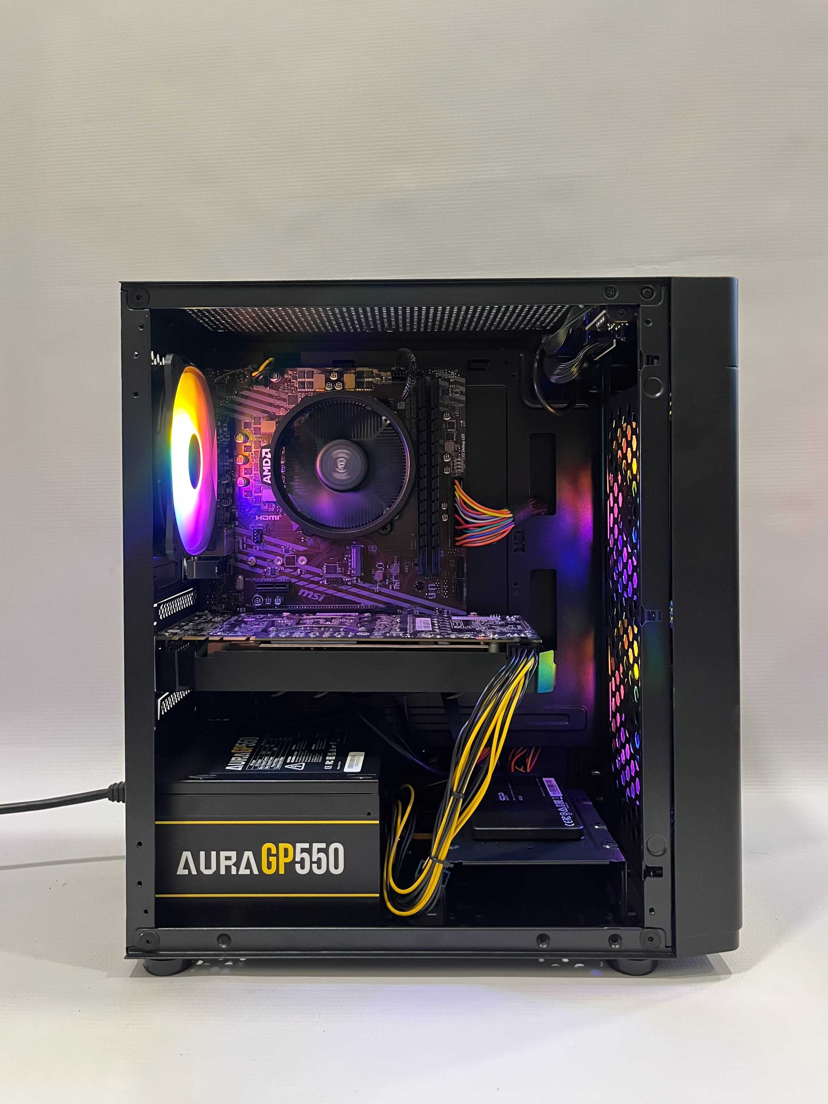 Геймърски компютър AMD Ryzen 5 2600, GTX 1070 Ti 8GB, 16GB ram