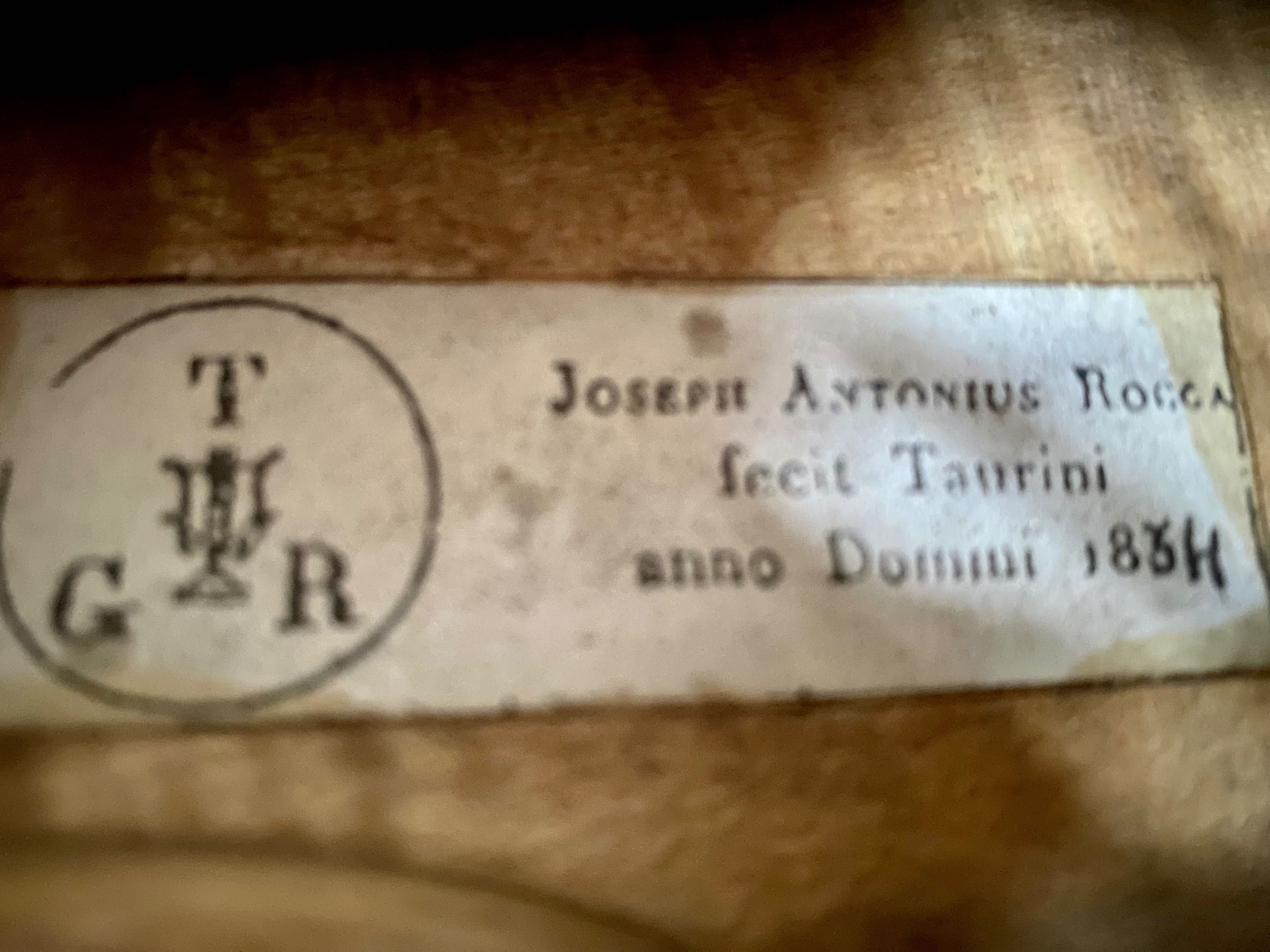 Vioară Joseph Antonius Rocca 1834