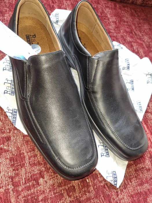 Новые кожаные туфли мужские 46 размер