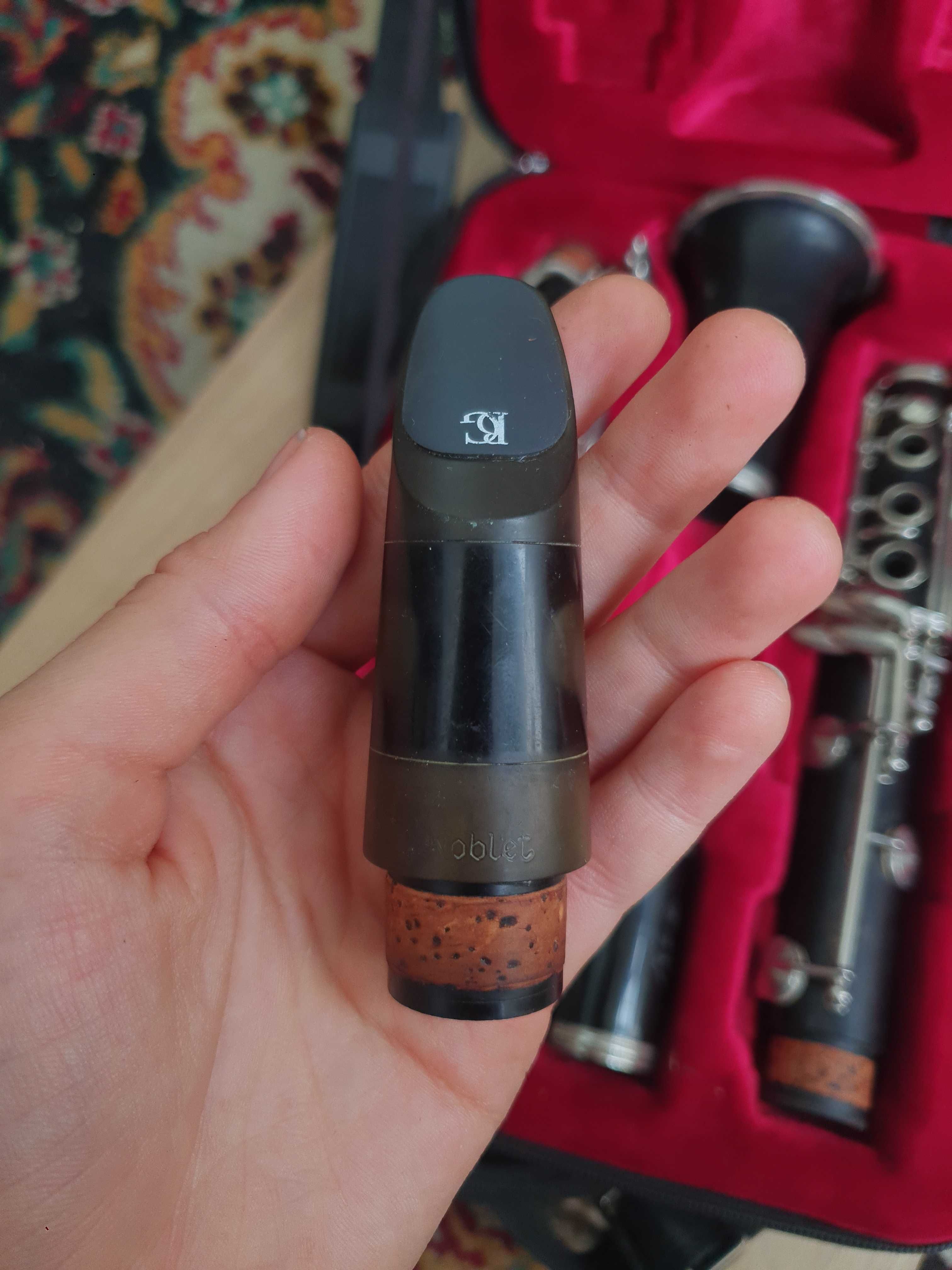 Винтидж дървен кларинет Noblet Paris Bb
