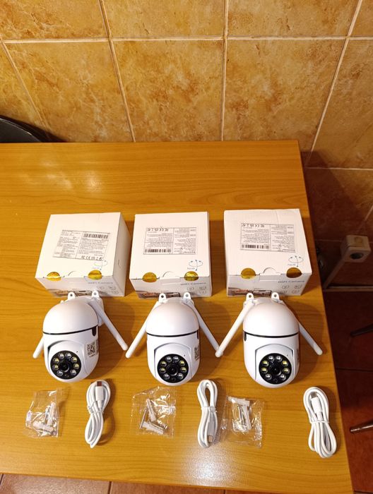 Set 3 camere supraveghere video