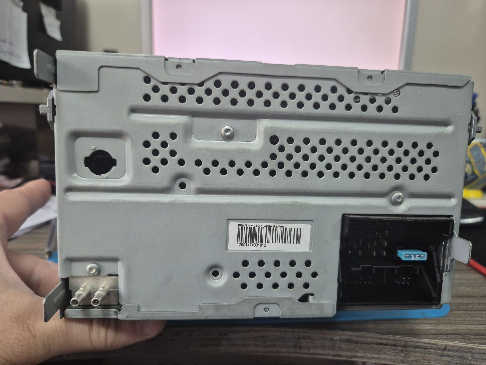 vw RCD 310 Delphi mp3 + code!