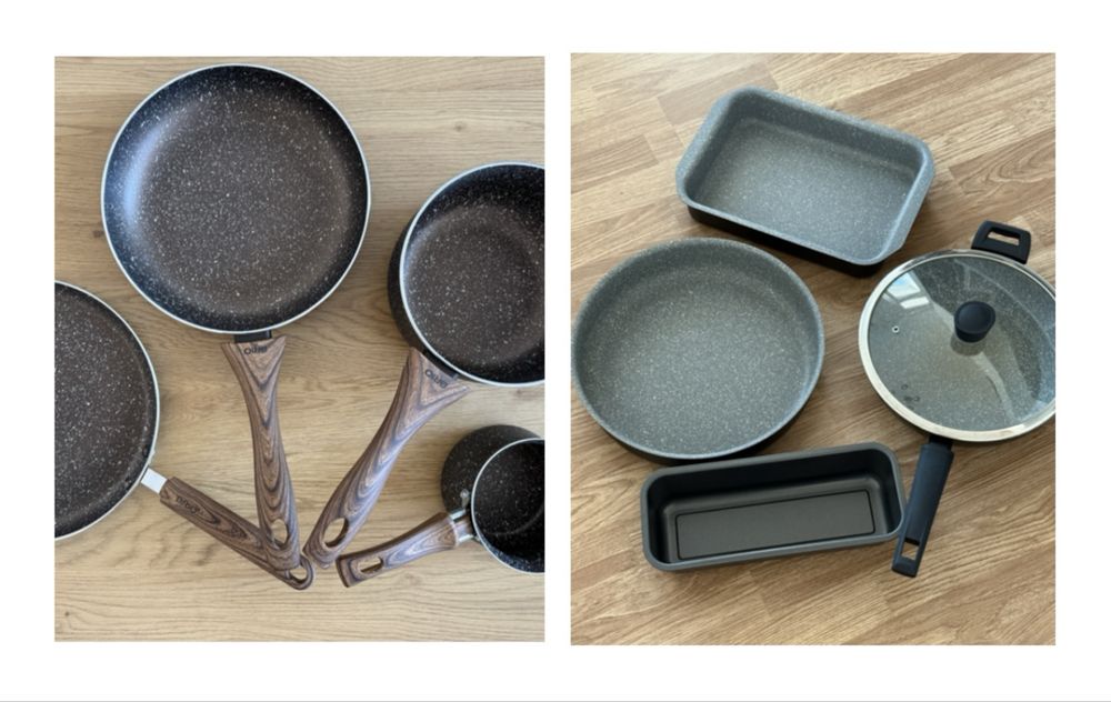 Брио тигани и тави с незалепващо покритие BRIO