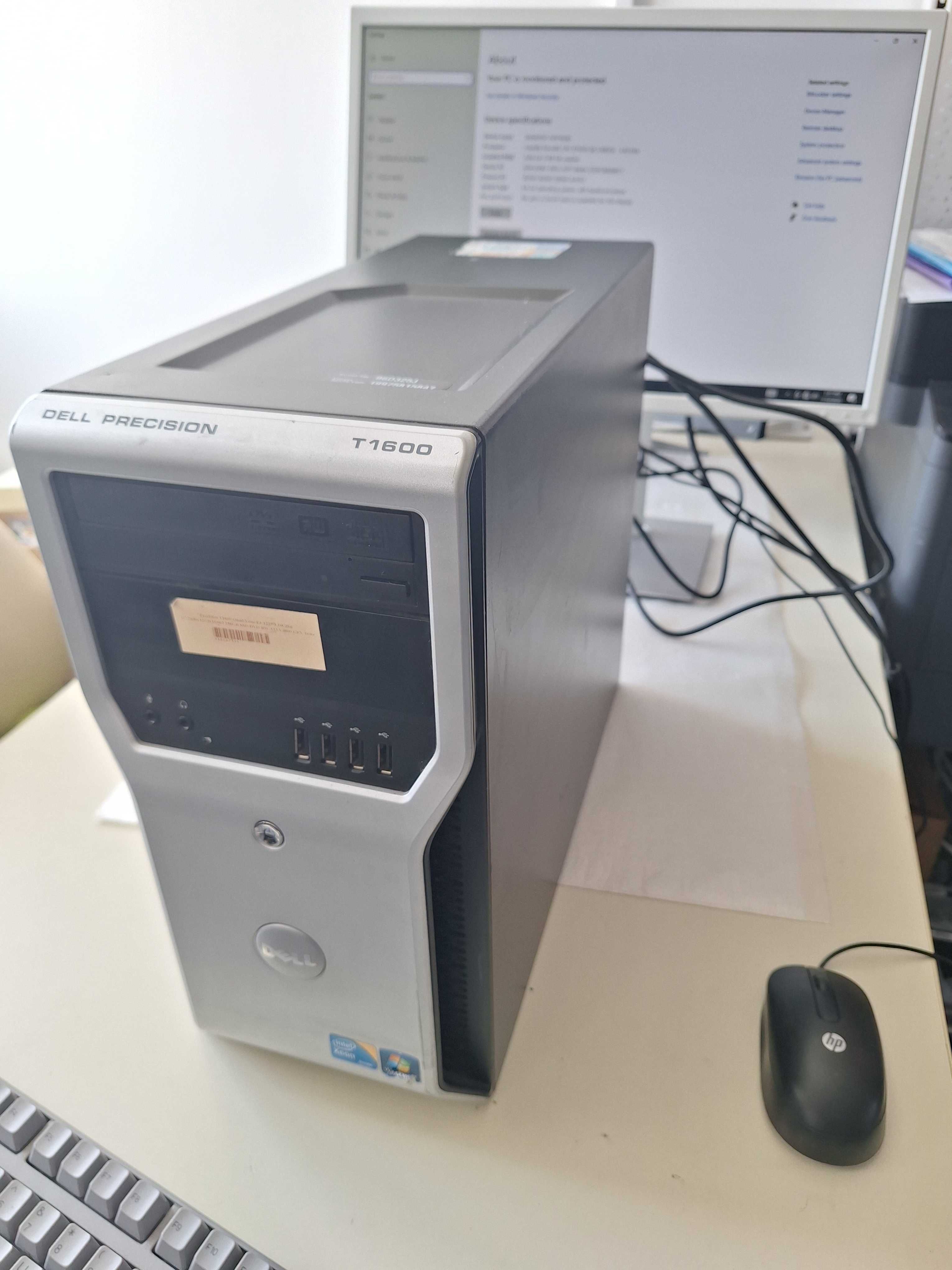 Workstation Dell Precision T1600, Intel Xeon E3 1225, 8 GB, 250 HDD