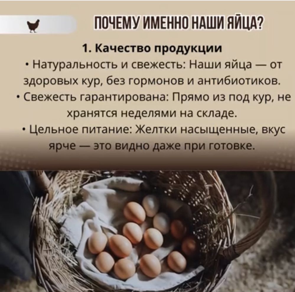 Домашние яйца халал
