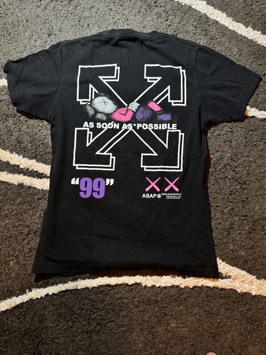 Off-White x KAWS “As Soon As Possible” T-shir