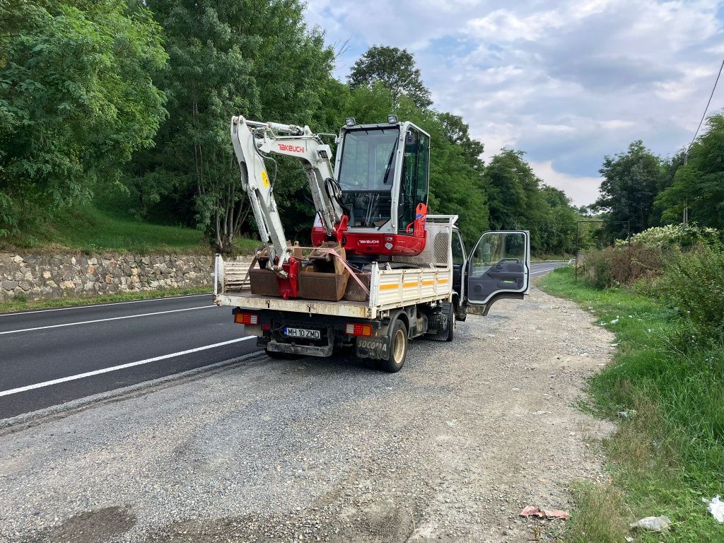 Săpături fundații ,beciuri ,piscine etc cu miniexcavator de 1,8si 3t