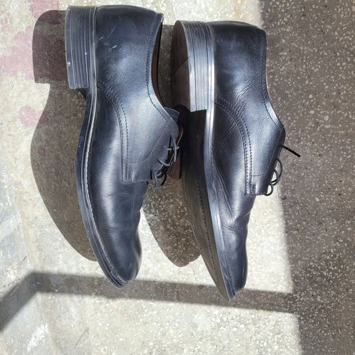 pantofi barbati negru piele