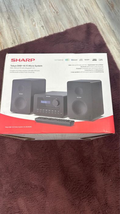 Sistem adudio hi-fi Sharp Tokyo XL-B517D nou nout