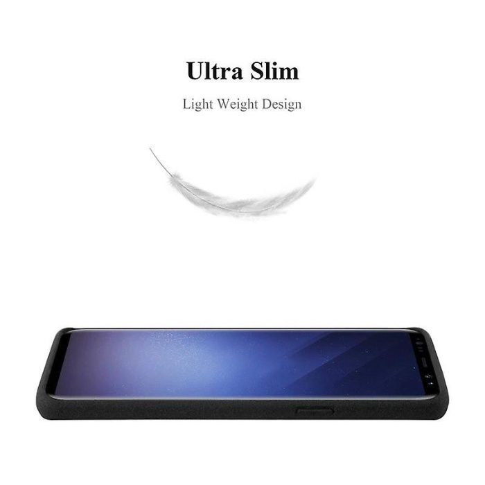 Husa Samsung Galaxy S8 Plus, slim antisoc Negru