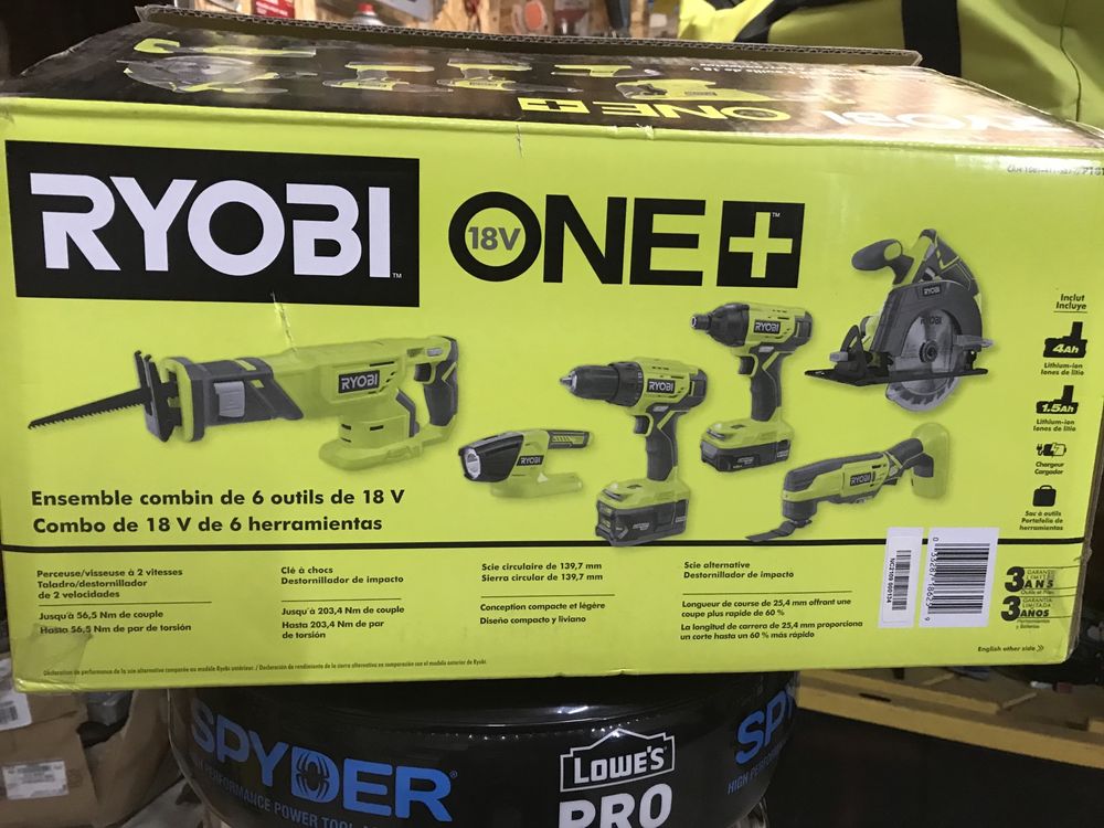 Combi kit Ryobi 6 USA