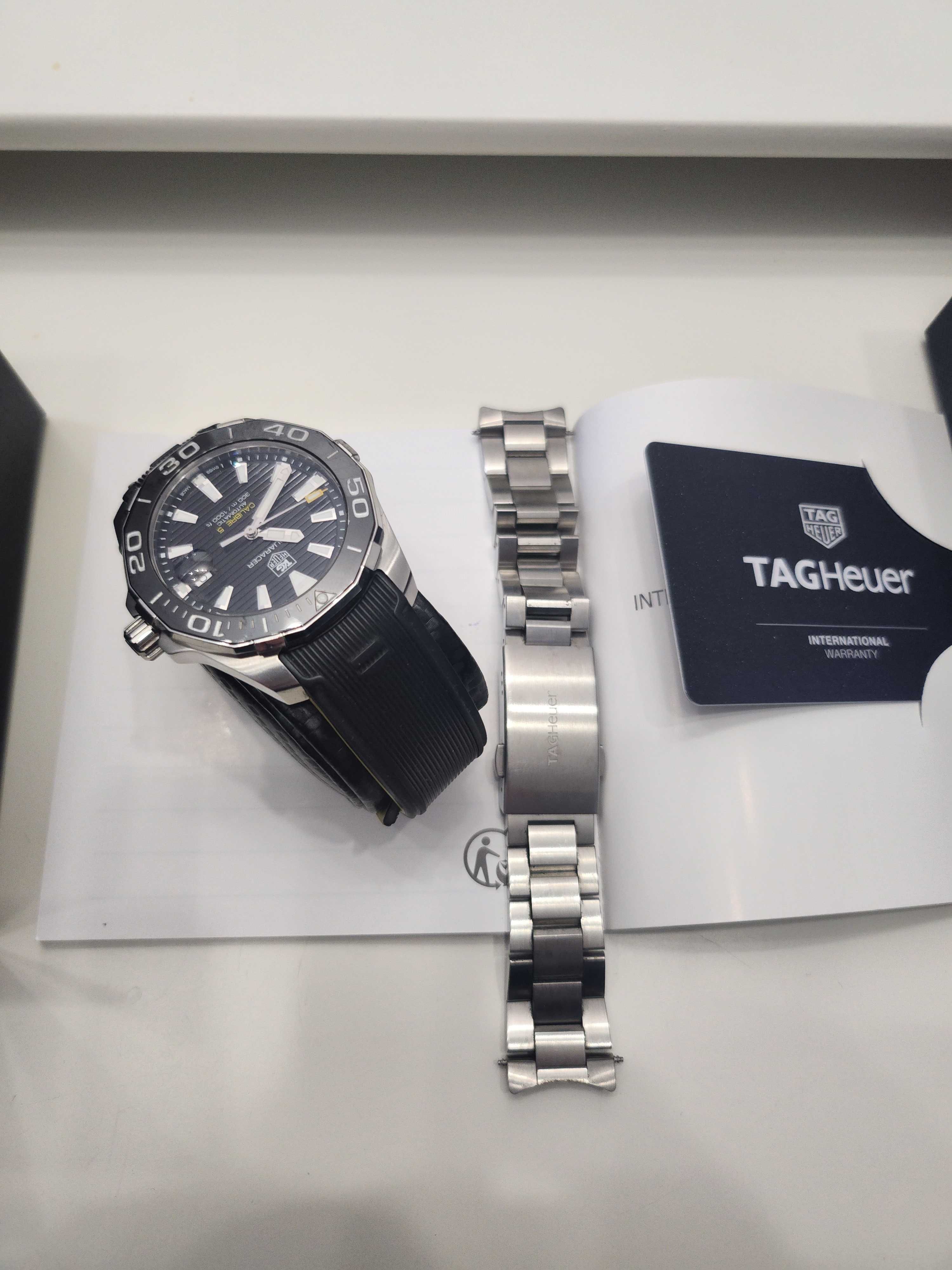 TAG  HEUER AquaRecer 43MM Cermaic- Precizia intalneste Puterea