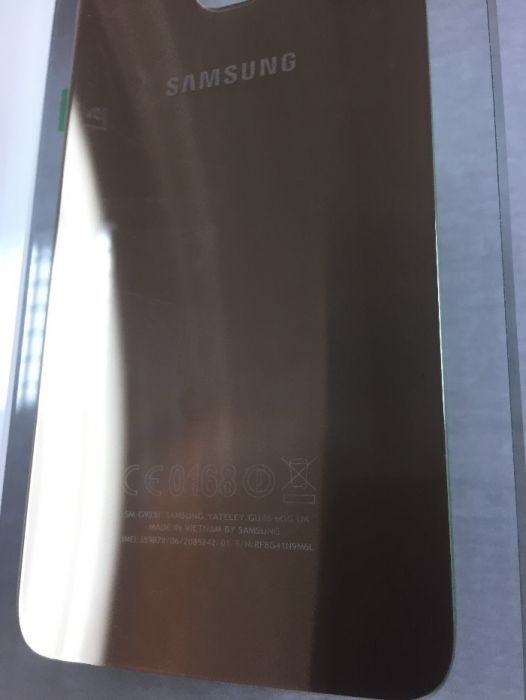 Стъклен заден капак Samsung Galaxy S6 S6 Edge S7 S8 S9 S10 S20