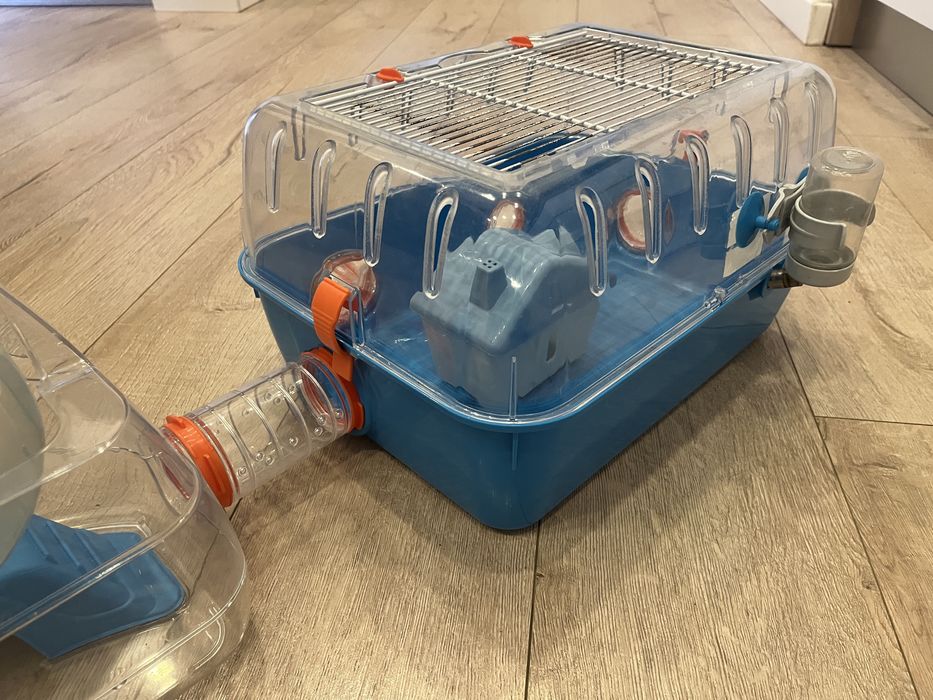 Cusca/casuta cu accesorii hamster