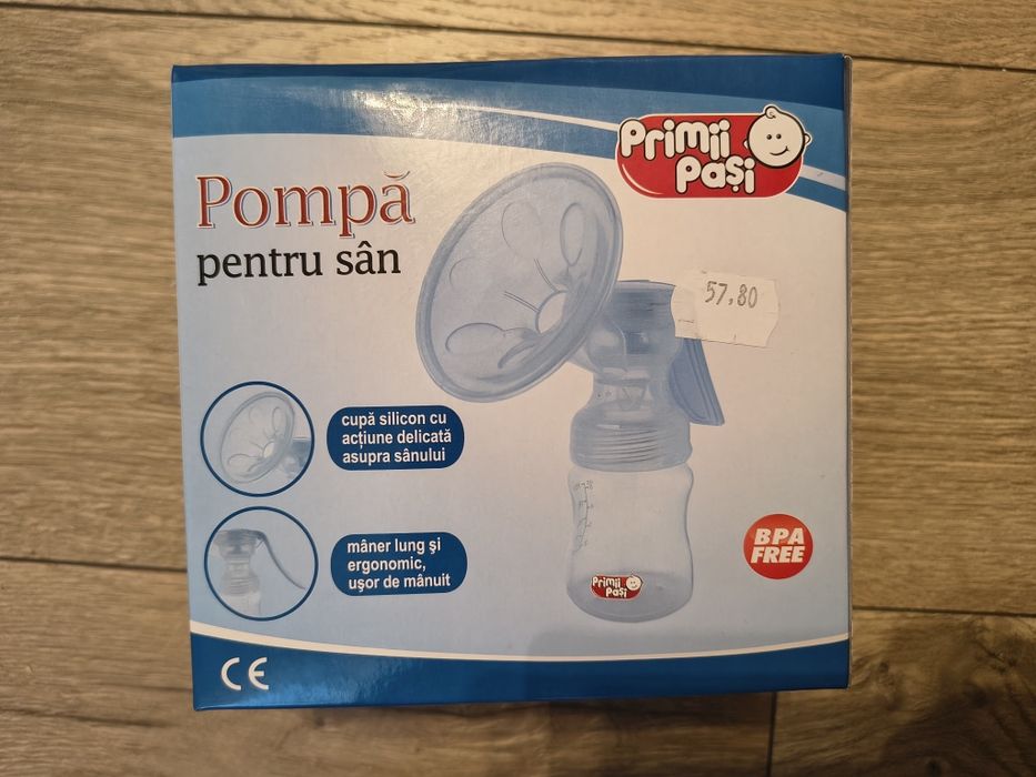 Pompă de sân manuală