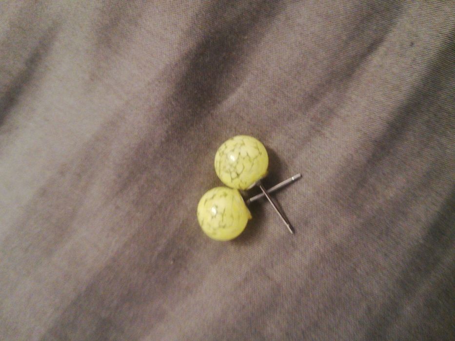 Vand set colier Millefiori, pret 100 lei