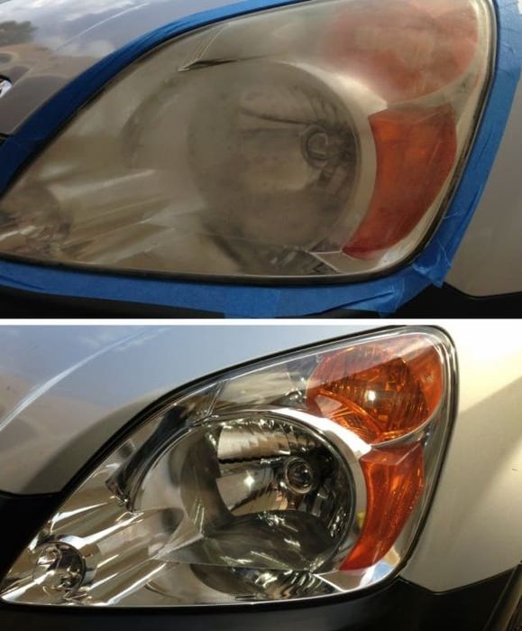 Полировка фар, покраска авто