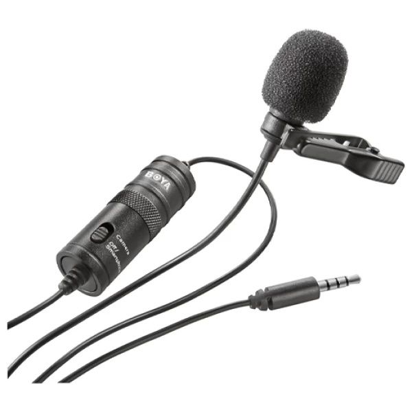Микрофон Boya BY-M1 (черный, кабель 6 метров)
