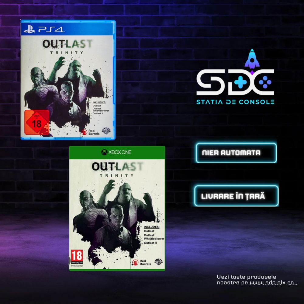 Joc OUTLAST TRINITY Xbox/PS4 (Playstation 4) | SDC