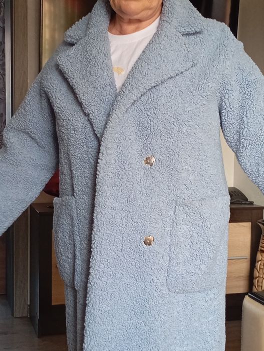 Шуба искусственная каракуль