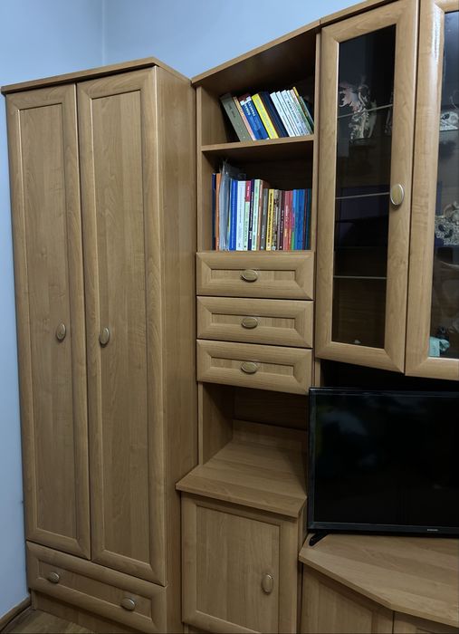 Mobilier dormitor- fata lemn masiv