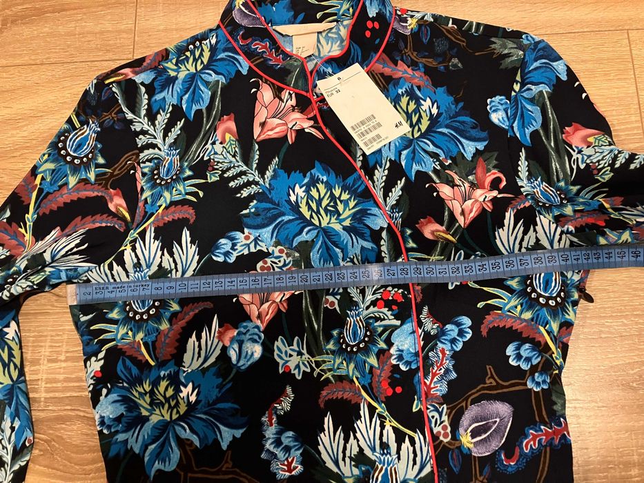 Rochie cu maneca lunga in stil chinezesc H&M 32 34