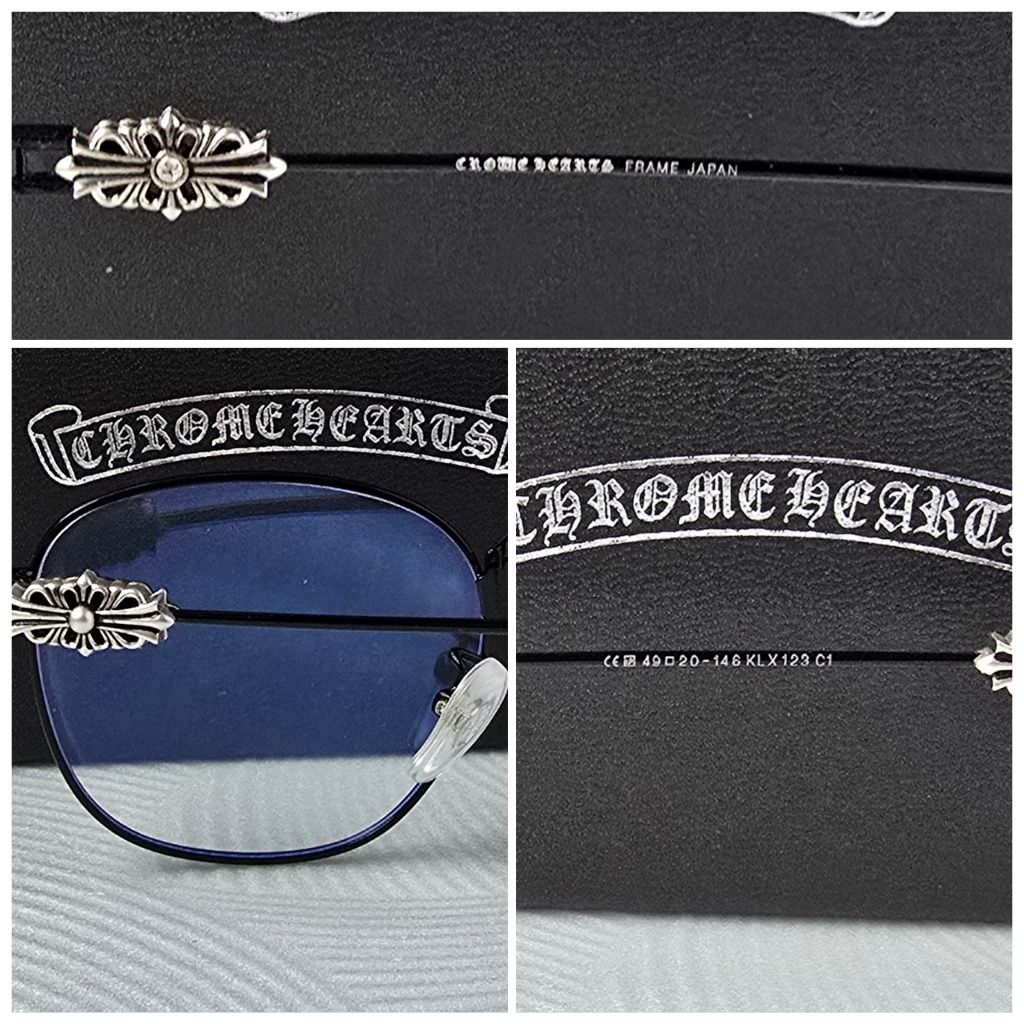 Очила за компютър Диоптрични рамки прозрачни слънчеви chrome hearts