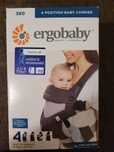 Ergobaby 360 Cool Air Mesh ергономична раница Carbon/Grey