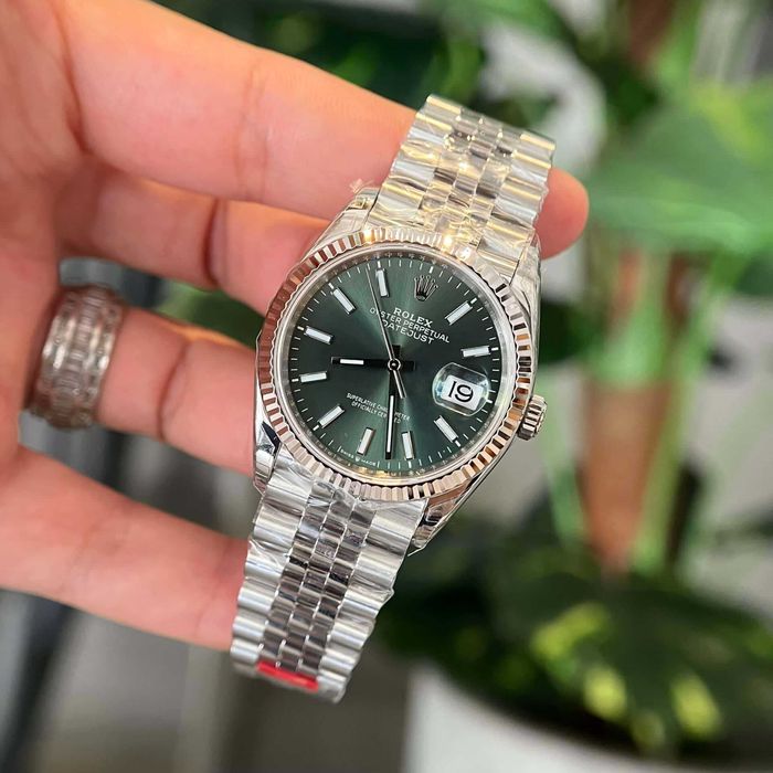 Rolex datejust 36mm сребърна колекция