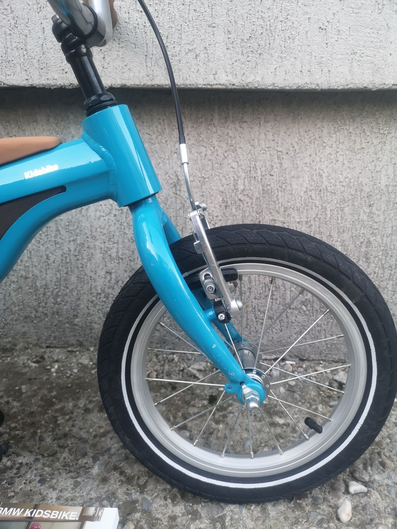 Bicicleta copii BMW Kidsbike 2 in 1, 14 zoll de la 2,5 ani la 6 ani