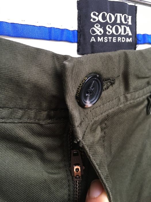 Органичен памук прав панталон Scotch & Soda