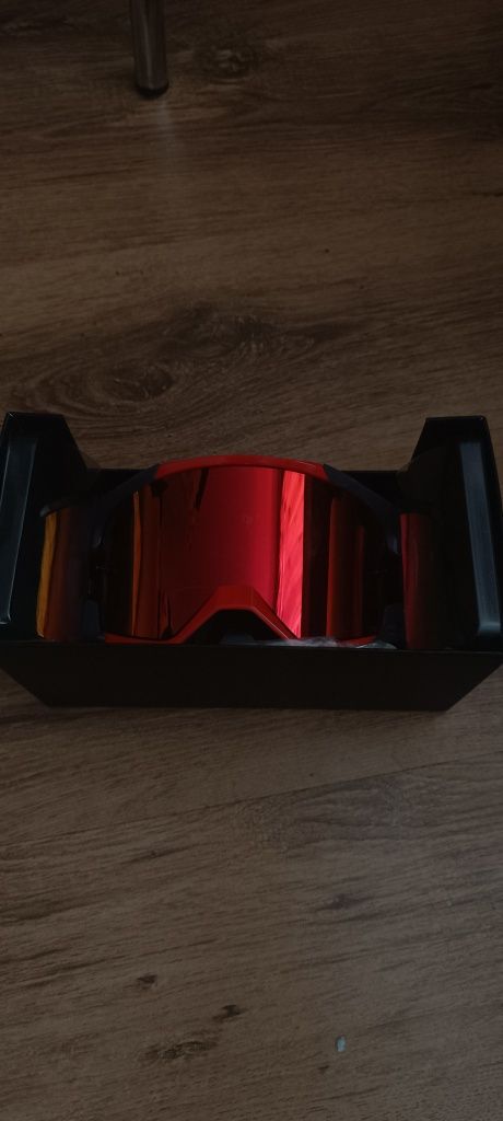 Маска Fox Vue volatile spark flo red