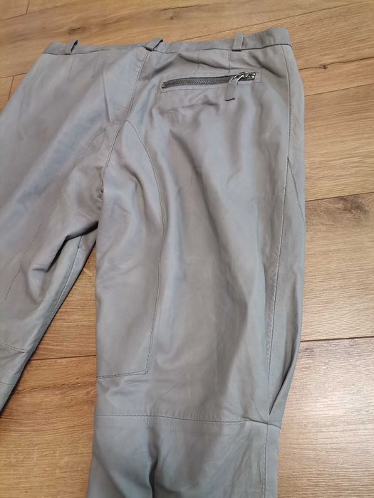 Pantaloni dama din piele naturala