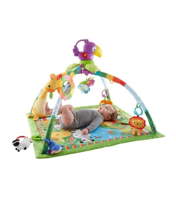 Музикална активна гимнастика делукс  fisher price rainforest