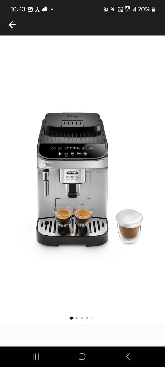 Vând aparat de cafea Delonghi Magnifica S