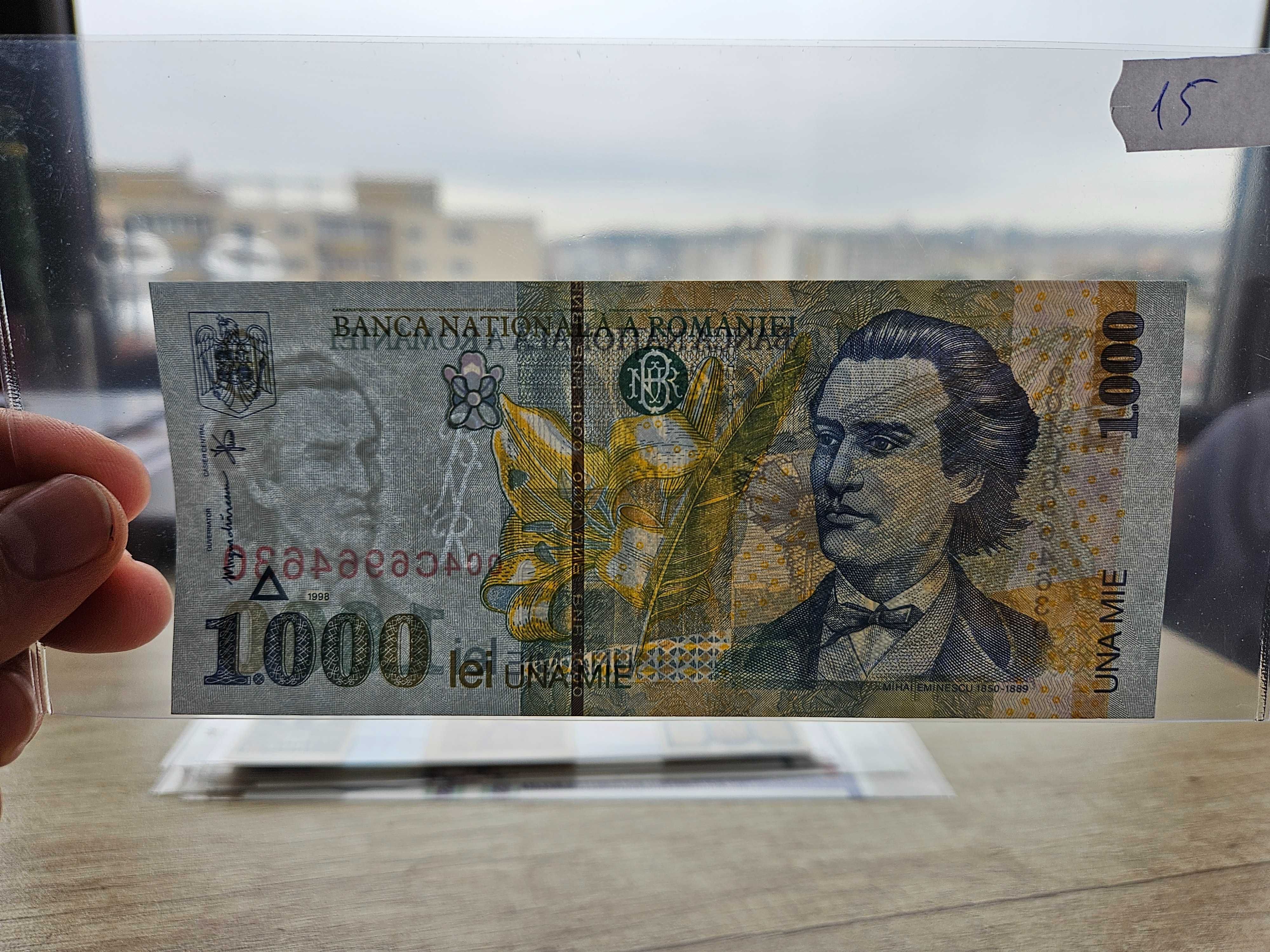 1000 lei 1998 Mihai Eminescu