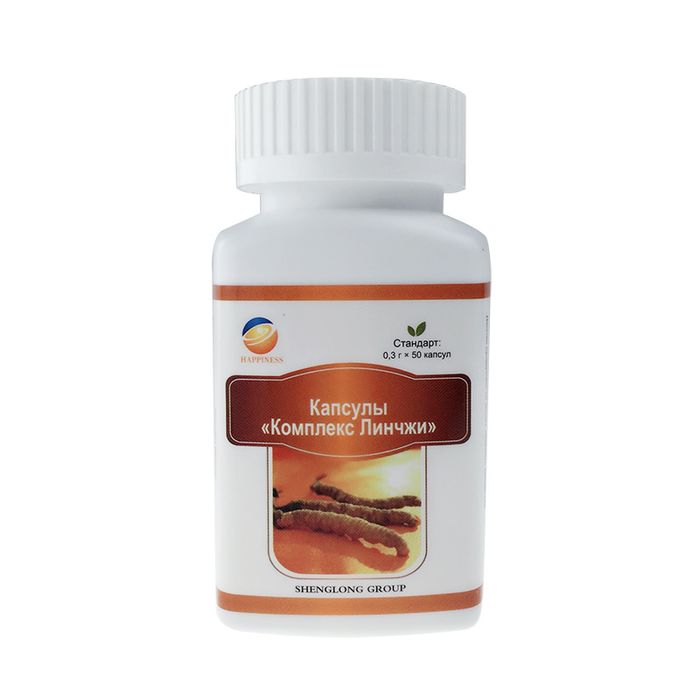 Капсулы Линчжи мозговой комплекс Хэппинесс Happiness