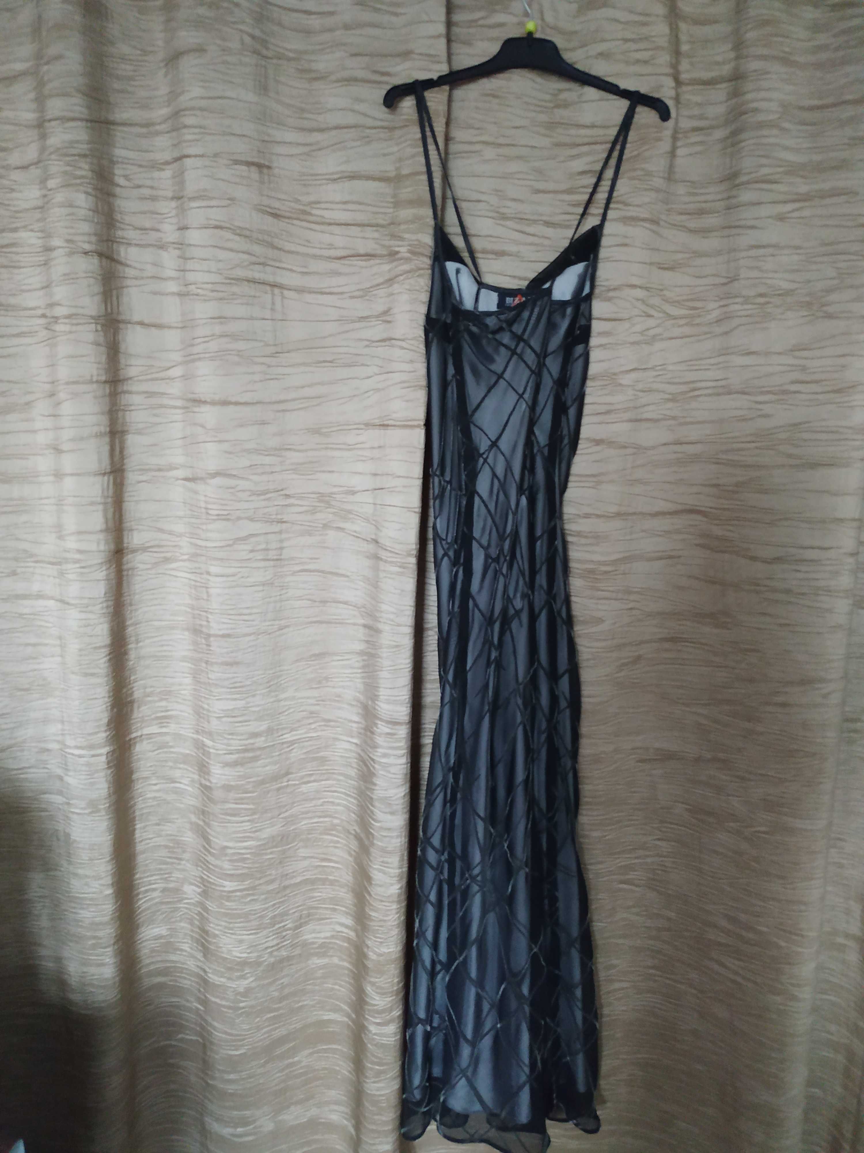 Rochie de seara _ gri-argintiu