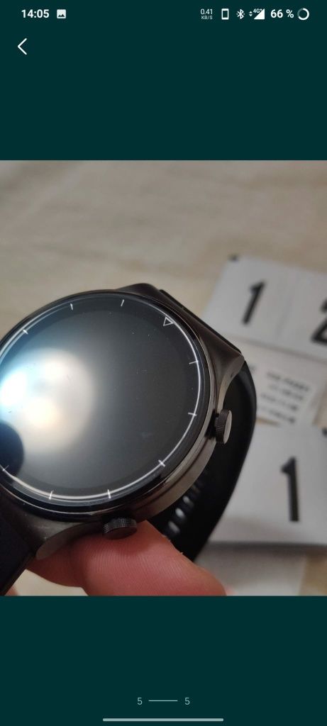 Folie sticla smartwatch huawei watch gt 2 , gt 2 pro, gt 3