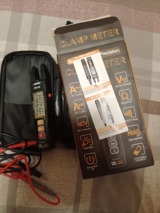 мултицет и ампер клещи