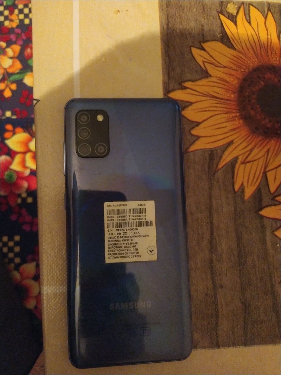 Samsung Galaxy A31 yangi ko‘p ishlatilmagan