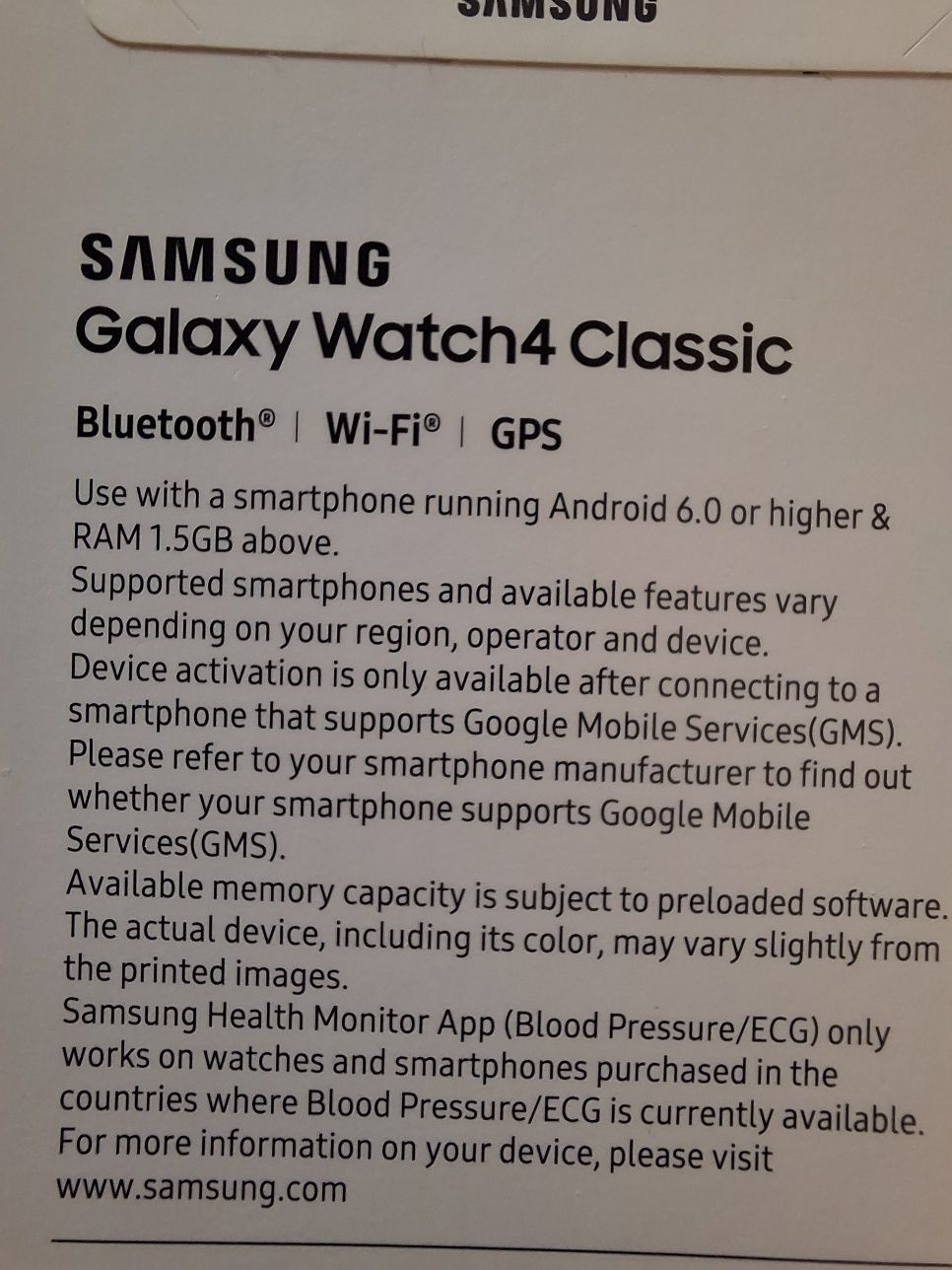 Samsung Galaxy Watch 4 Classic