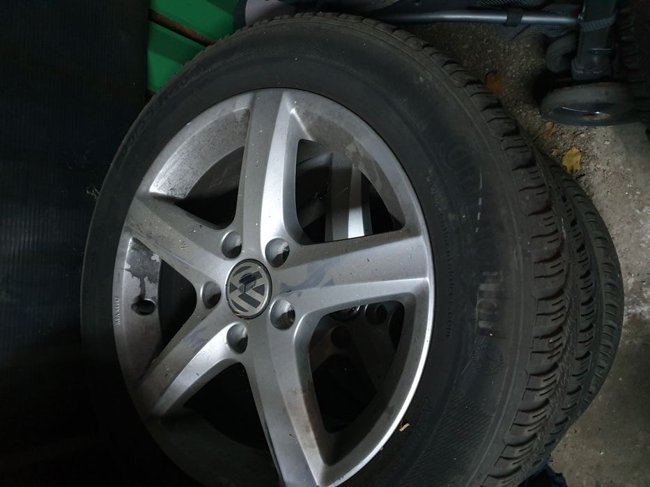 Vand roti jante Borbet J 16, ET 45+anvelope iarna Continental205/55/16
