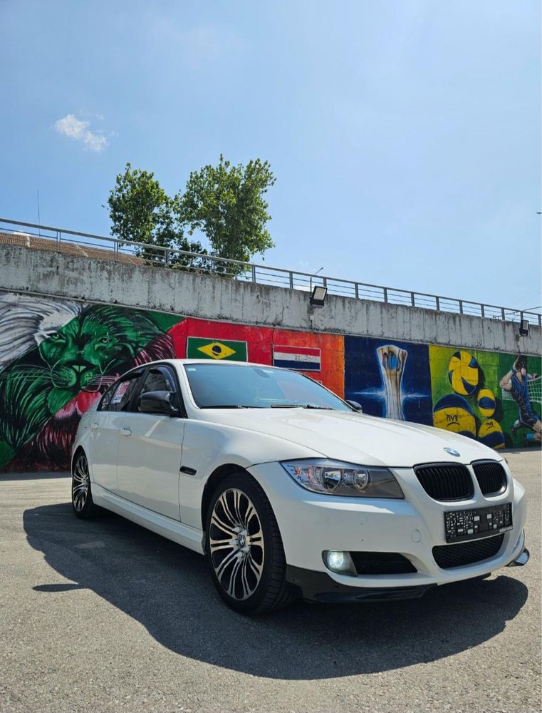 BMW е90 - бял 320d