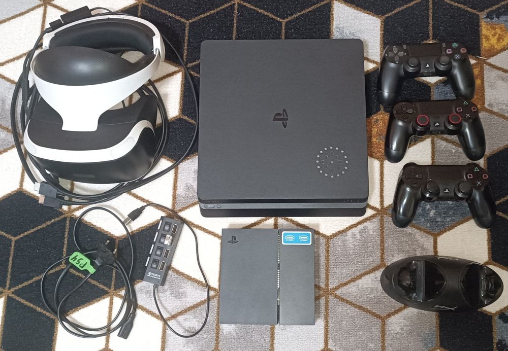 Продам ps4 slim 9.0 на 1tb