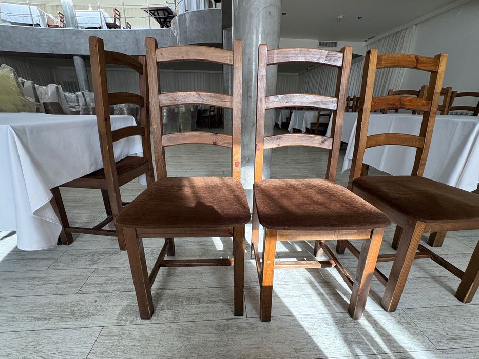 Дървени столове за ресторант , градина