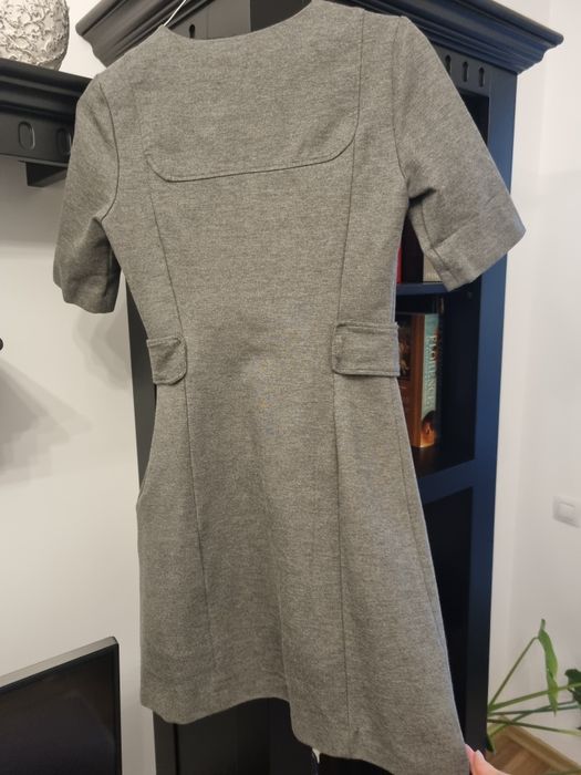 Rochie gri scurta Zara