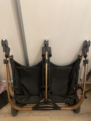 Carucior gemeni Chipolino Duo Smart 3 în 1 – 2 landouri + 2 scoici